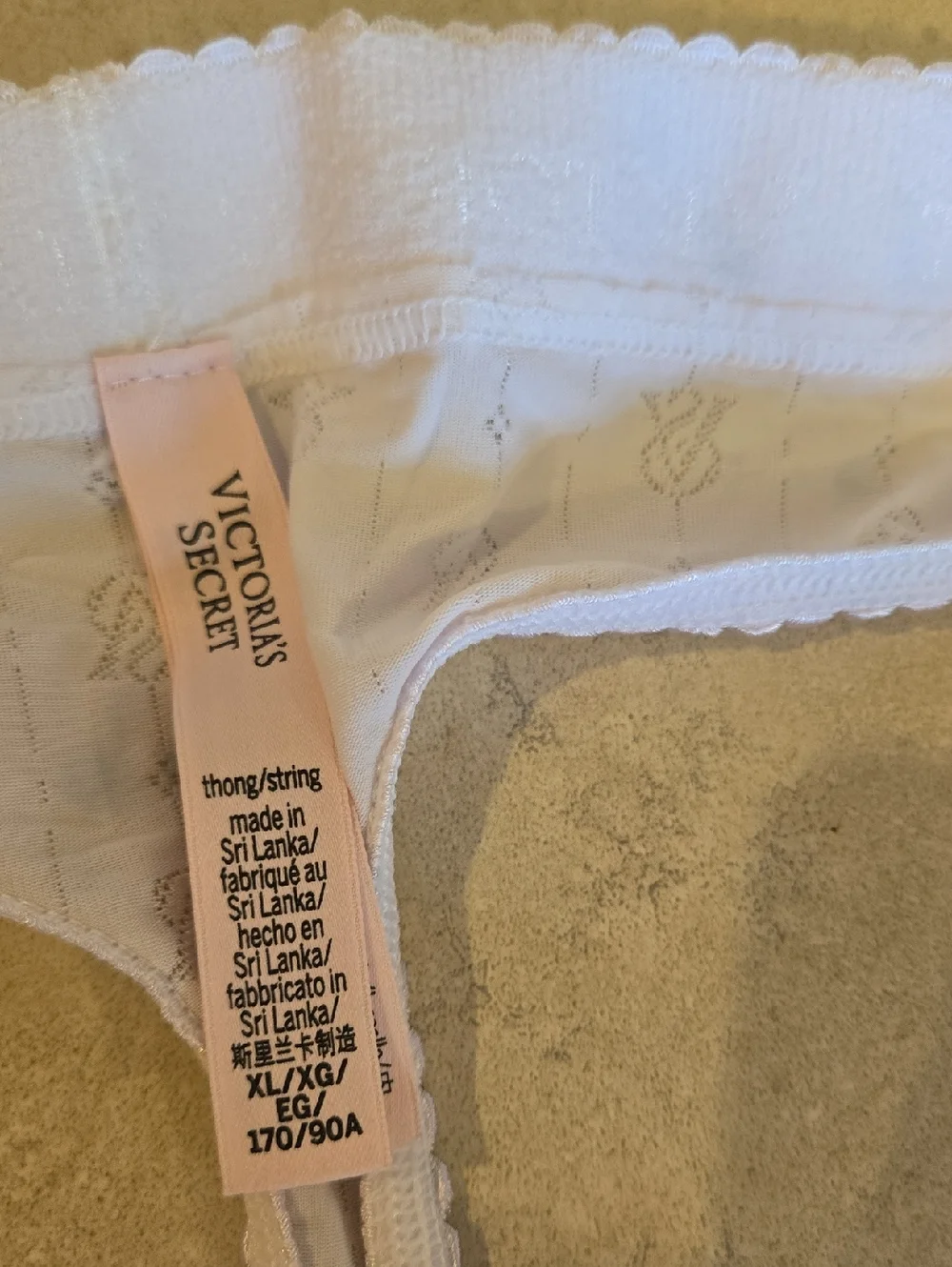 Victoria's Secret Cotton Thong Panty - Picture 3 of 9